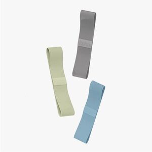 NEW BALA 3 Pc Fitness Bands in Gray, Green, and Blue